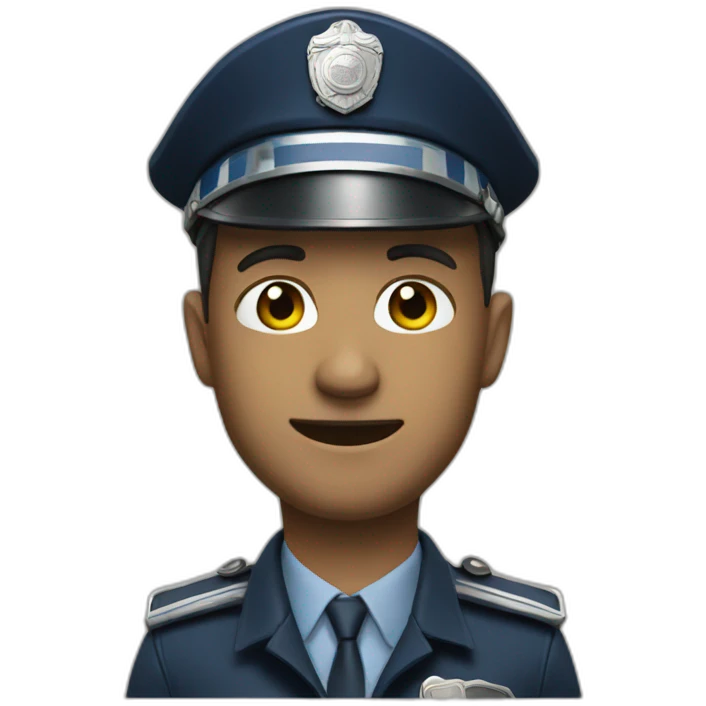 french police emoji