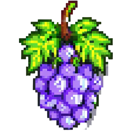 one single grape emoji