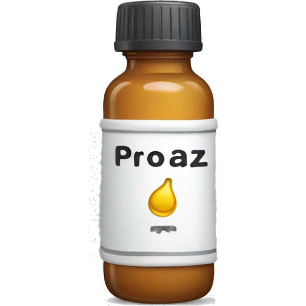 Bottle of prozac emoji