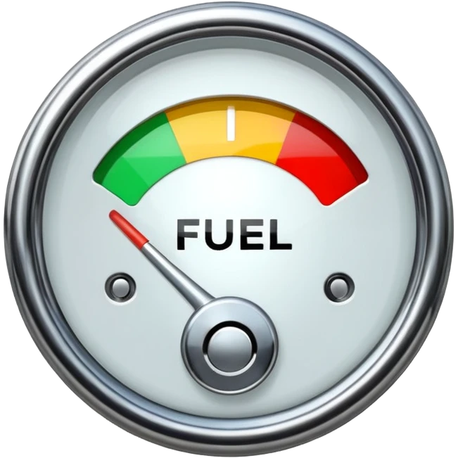 Fuel gage full emoji