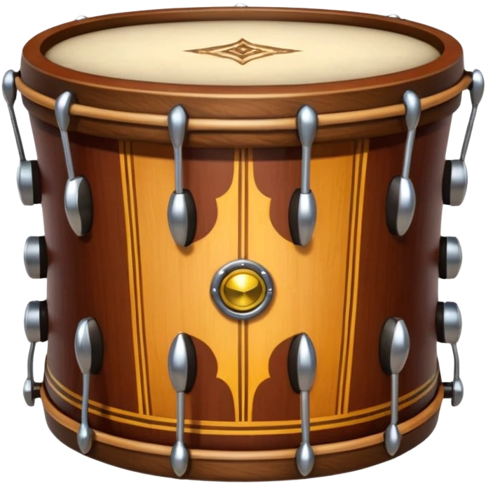 Ceremonial drum emoji