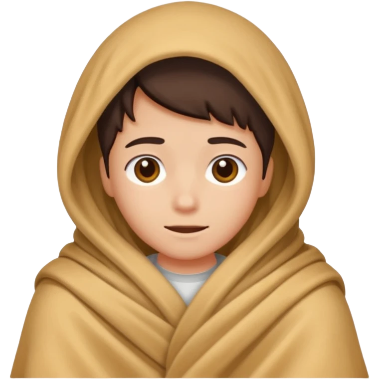 Someone under the blanket emoji