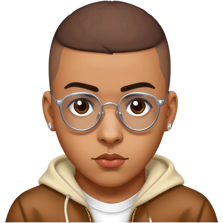 Bad bunny the Puerto Rican singer  emoji