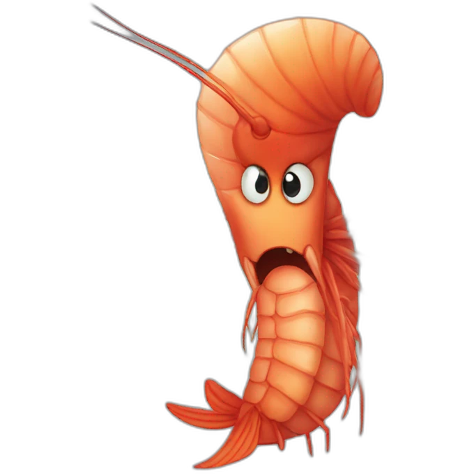 angry shrimp emoji