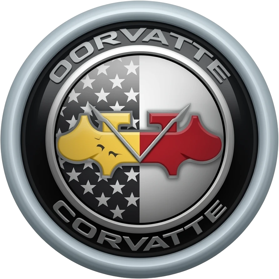 Corvette badge emoji
