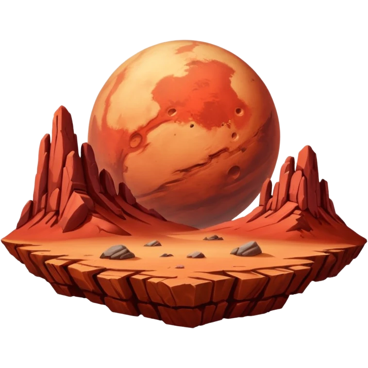 Mars (planet) emoji