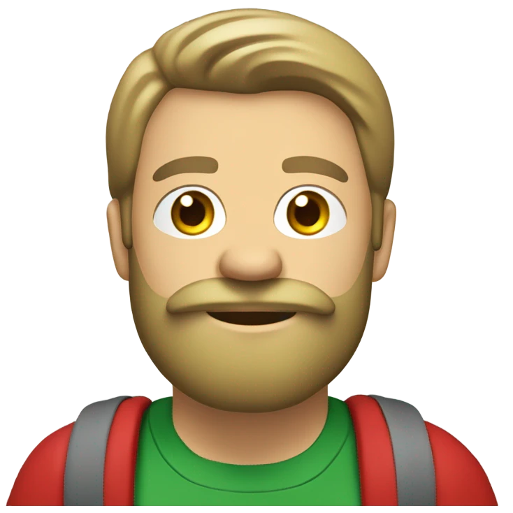 Santa with beard, carrying his sack while wearing a green t-shirt with the words ‘Greenwich Health’ written in white letters  emoji