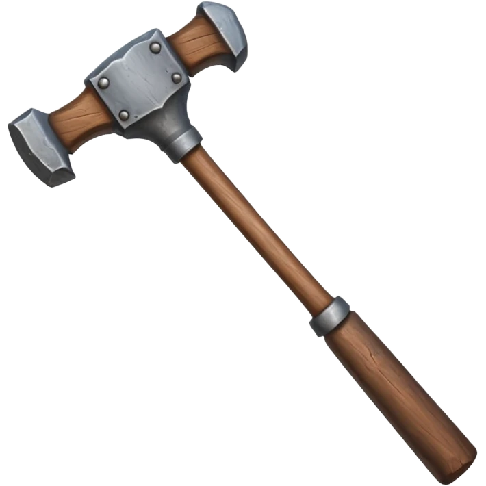 Medeival smithing hammer emoji