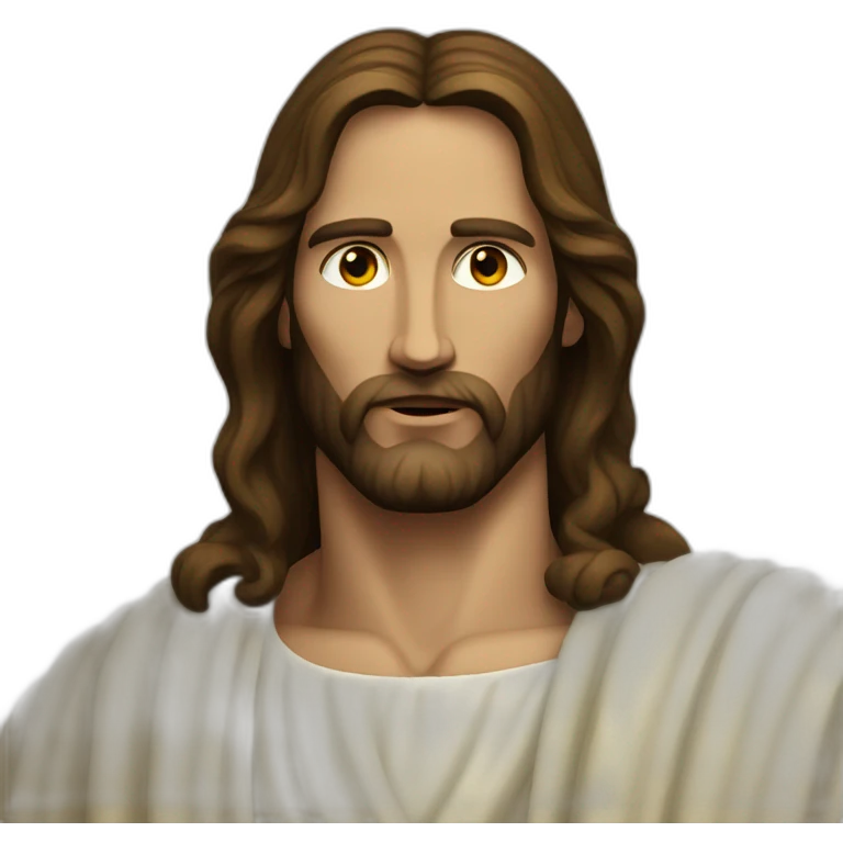 Jesus defeated the serpent emoji