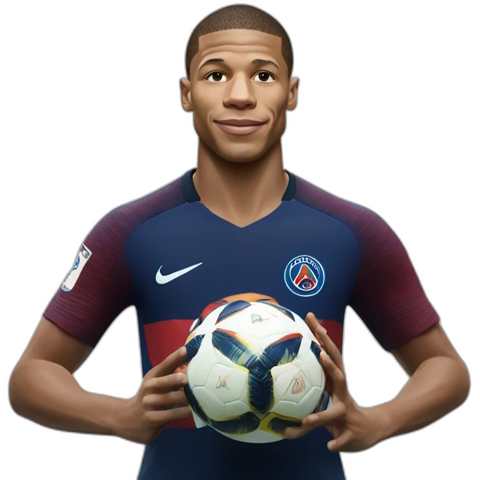 Kilian Mbappé emoji
