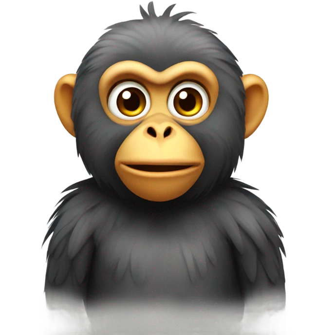 Chicken monkey emoji