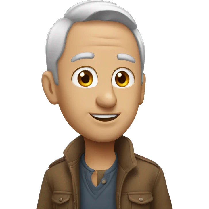 Рыжая собака emoji