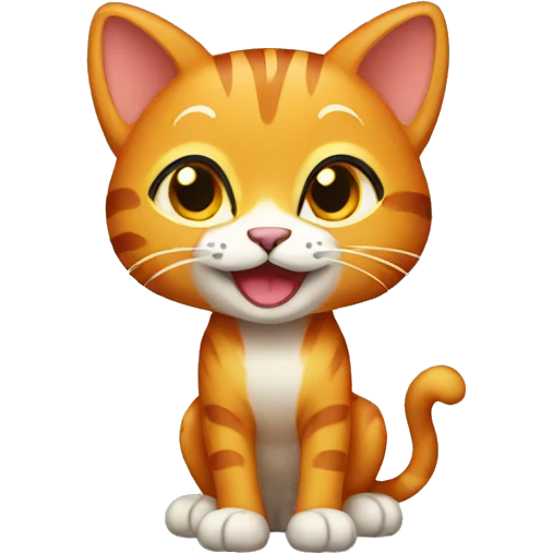 Cheetoh Cat Full Body emoji