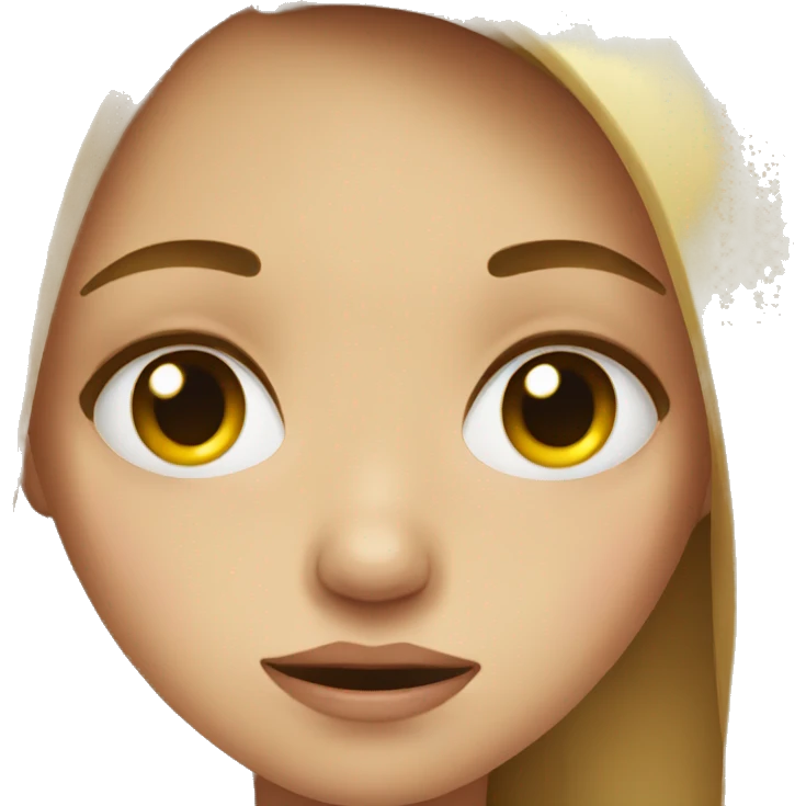 Girl with tears emoji