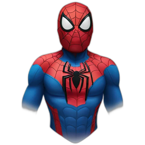 Faccia spiderman emoji
