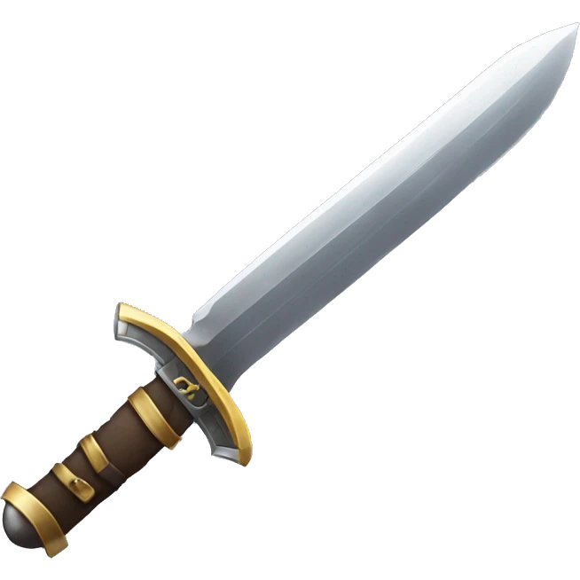 sword but the blade is floppy emoji