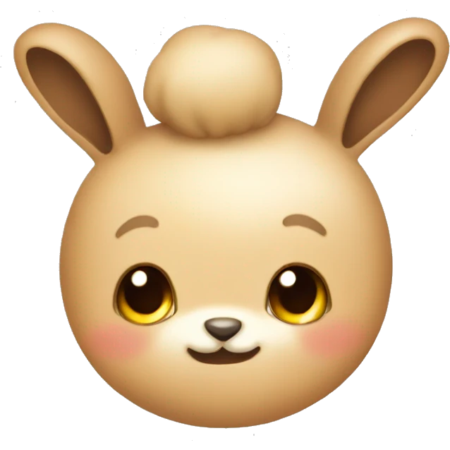 cute bun emoji