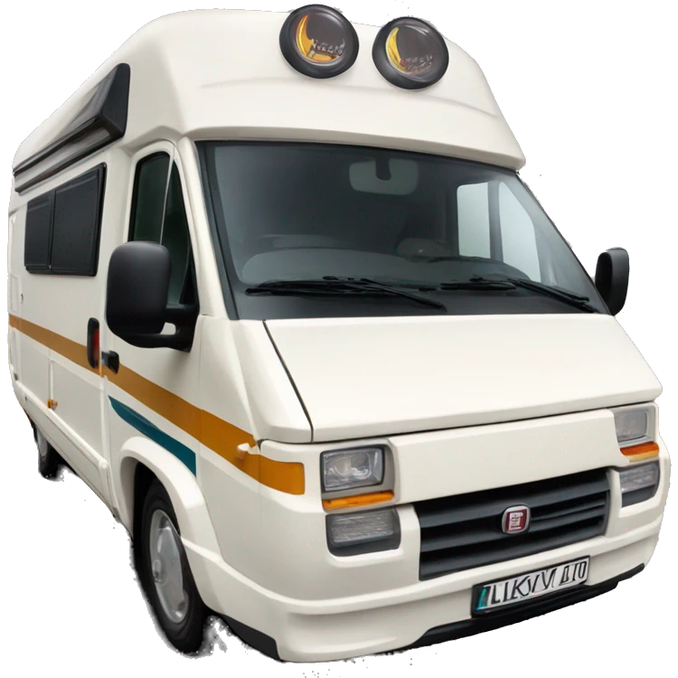 fiat ducato motorhome alkoven oldtimer emoji