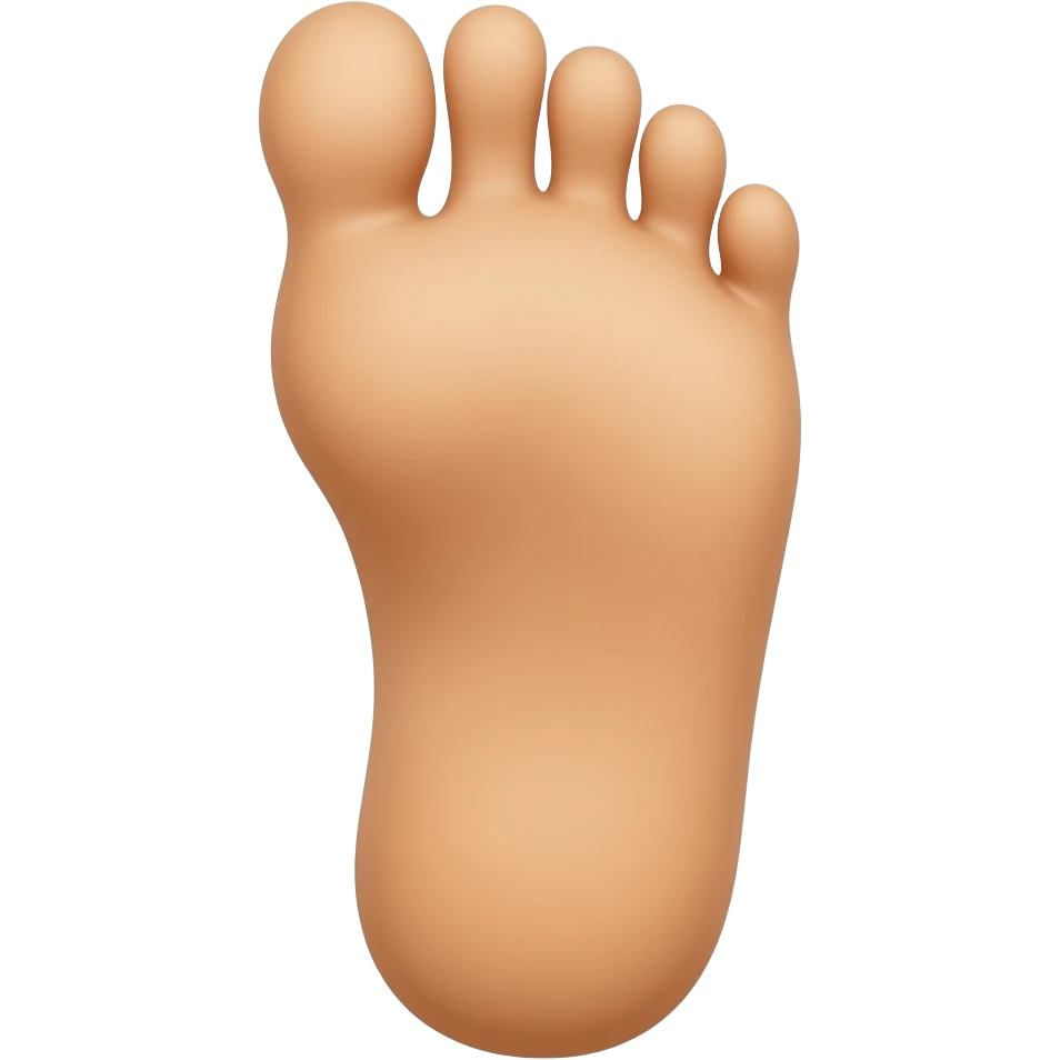 Foot emoji