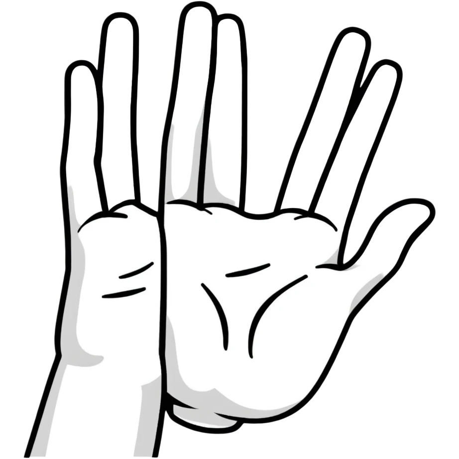movie director hand frame gesture, film framing emoji
