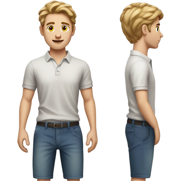 White Frat boy emoji