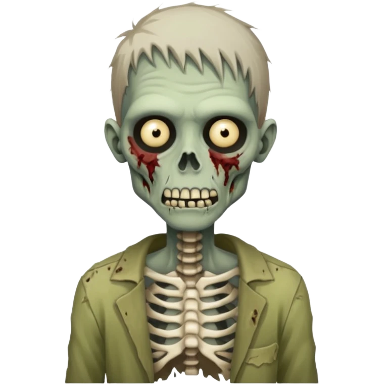 skinny zombie emoji
