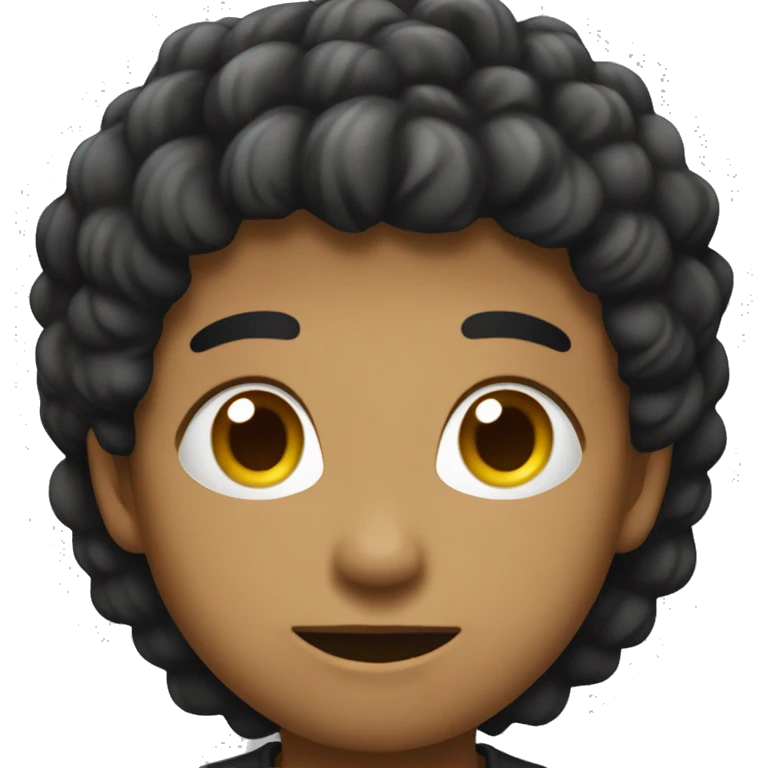 黑皮肤的老年人 emoji