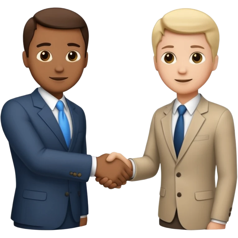 business handshake emoji