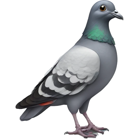 pigeon with boots emoji