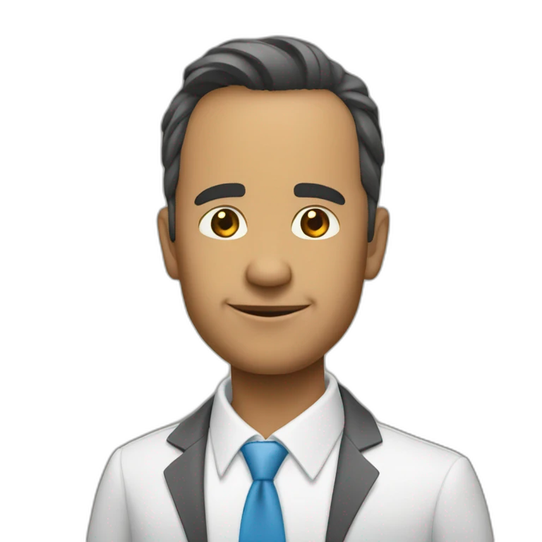 Un mec qui fait salut na emoji
