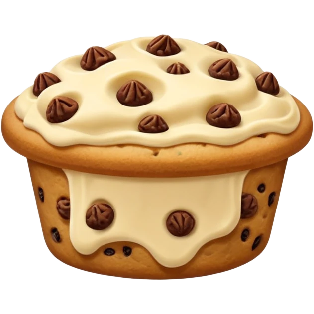 one filled DATE like mjool with like cookie dough topping  emoji