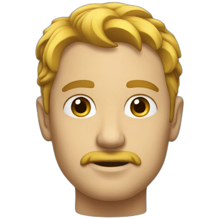Homme boit du laid emoji