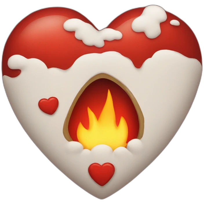 red hearth emoji