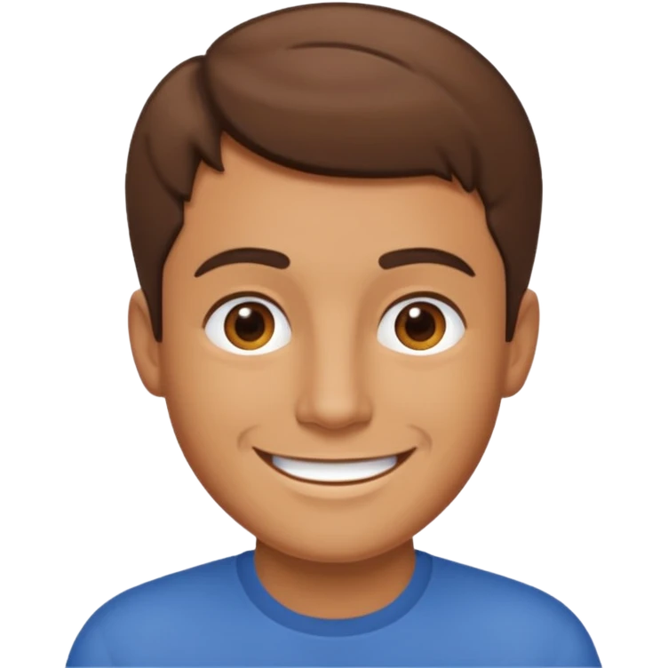 Fat tan man emoji emoji