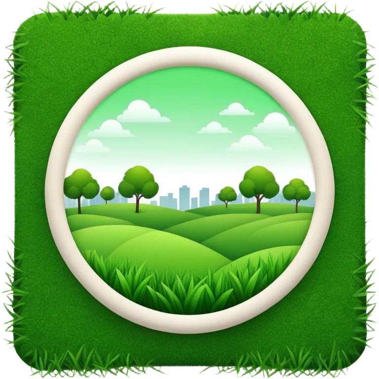 Green park round logo  emoji