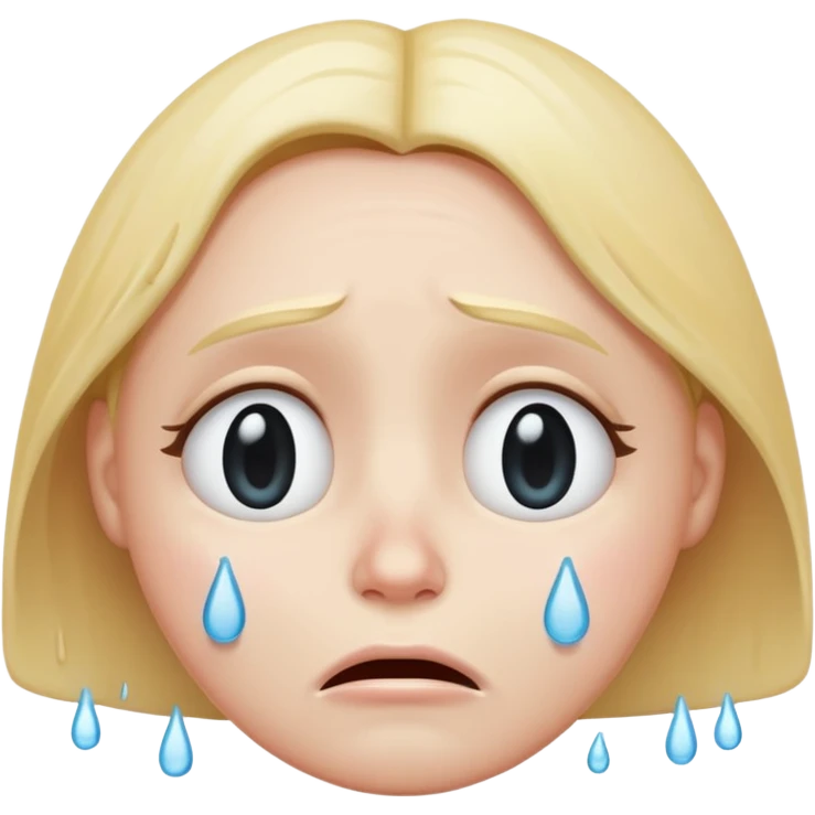 sob emoji but really uncanny emoji