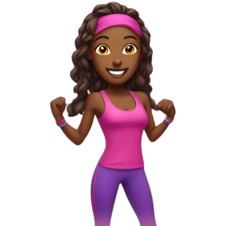 zumba dancer emoji