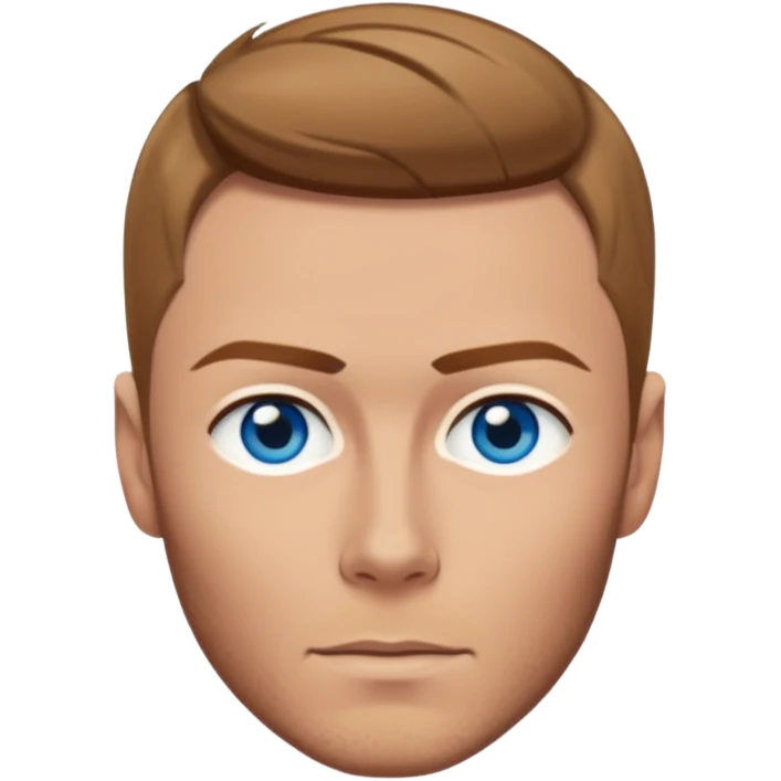 Ronan Keating with blue eyes emoji
