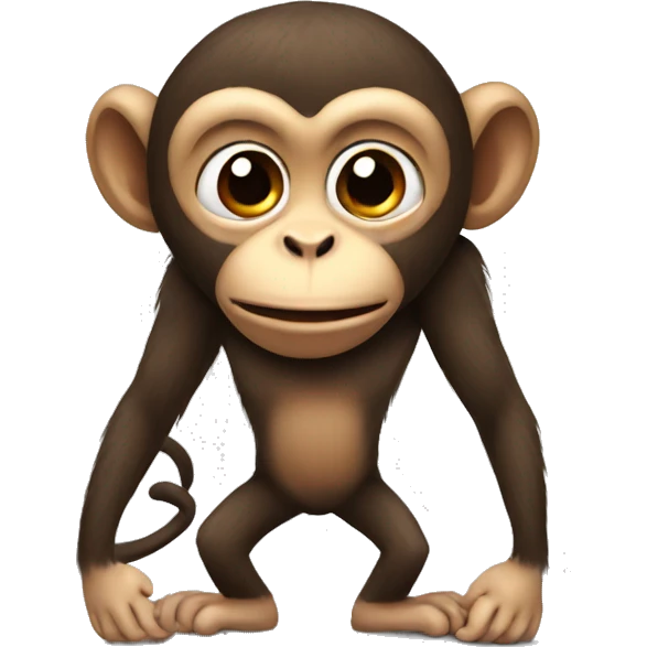 Monkey with a big butt emoji