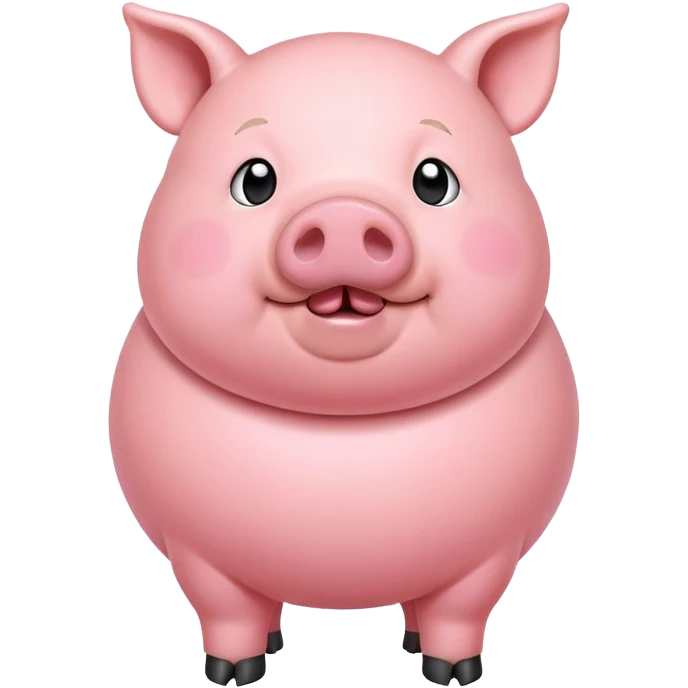 a pig emoji