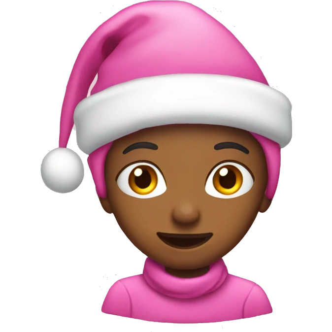 Pink Christmas  emoji