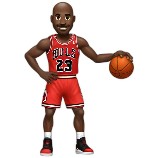 Basketball Michael Jordan emoji