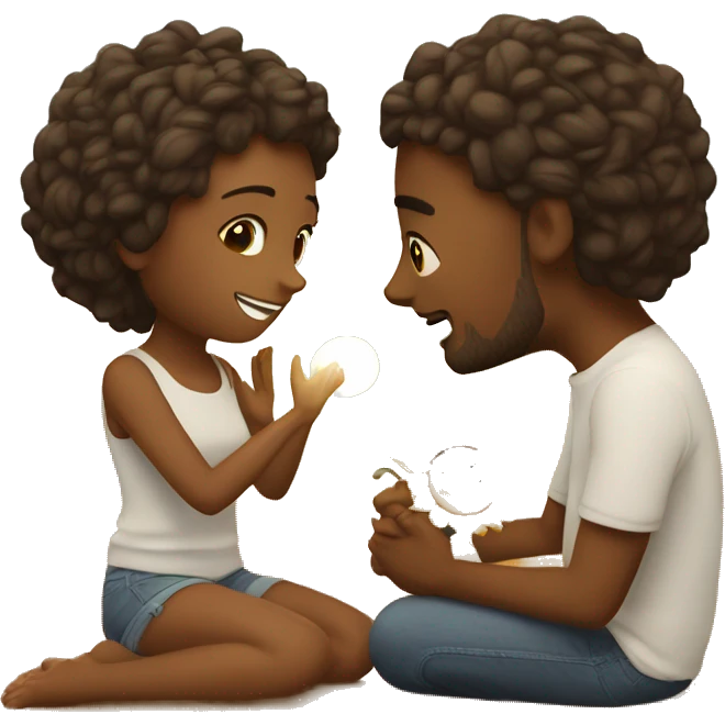 amor entre la una y el sol  emoji