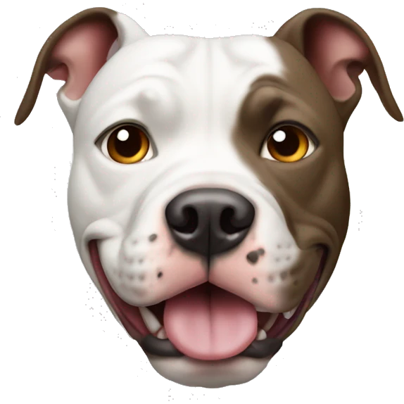 pitbull dog emoji