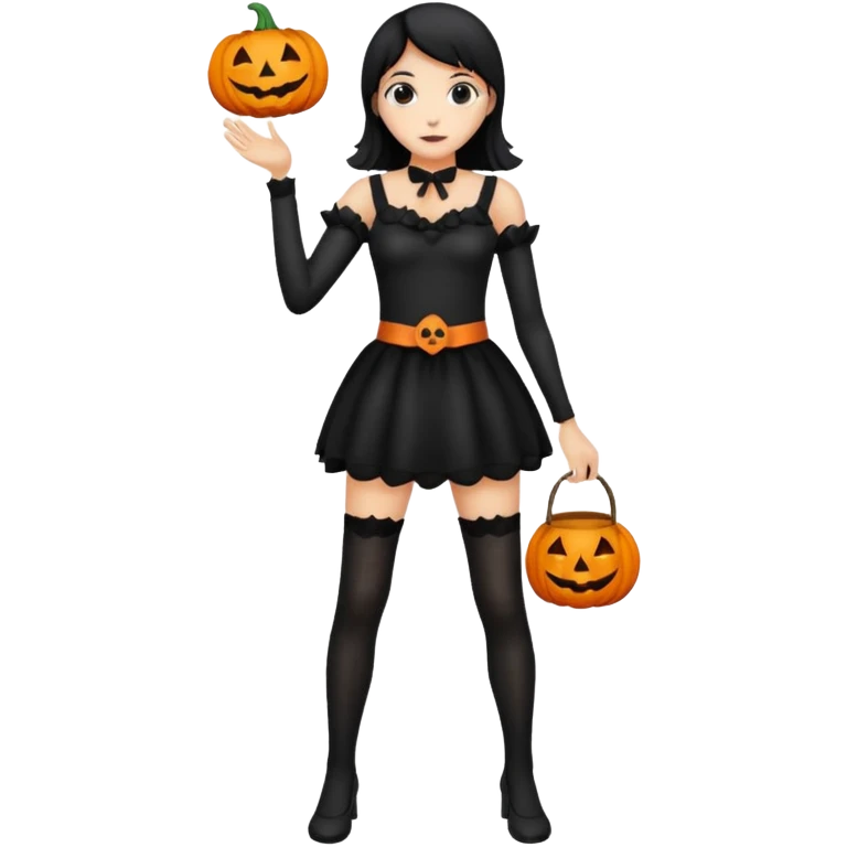 Pantyhose Helloween emoji