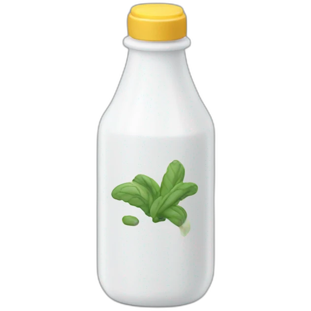 Bottle of ranch  emoji