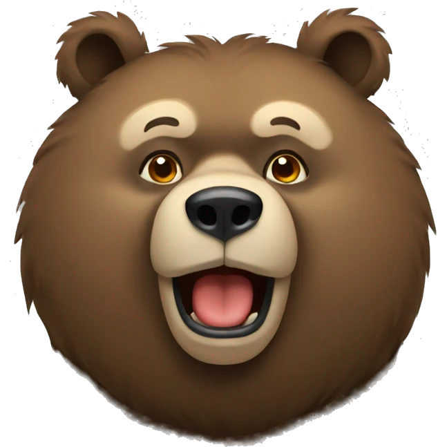 Russian bear  emoji