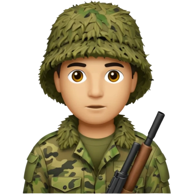 ghillie soldier emoji