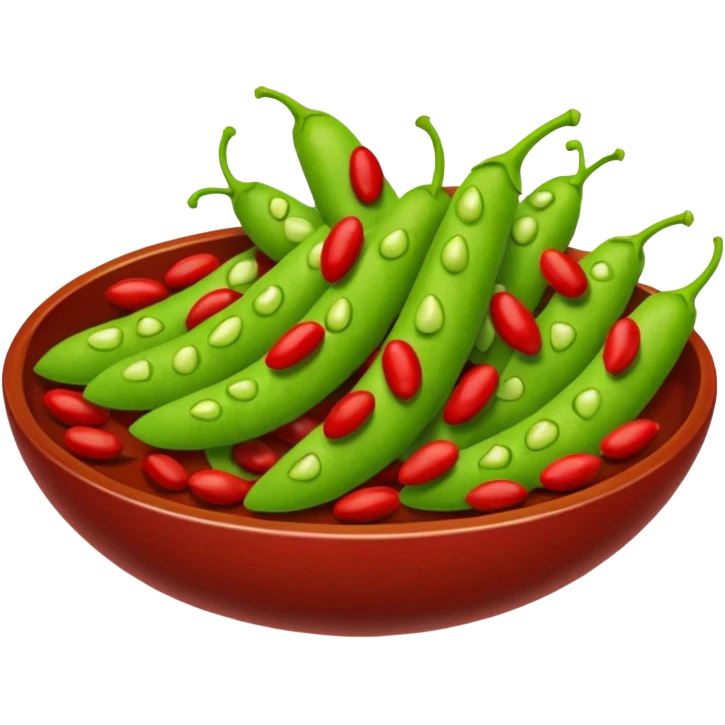 Chili edemame emoji