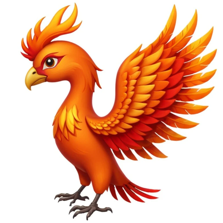 Phoenix bird emoji